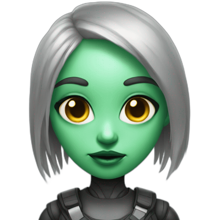 Hot alien girl emoji