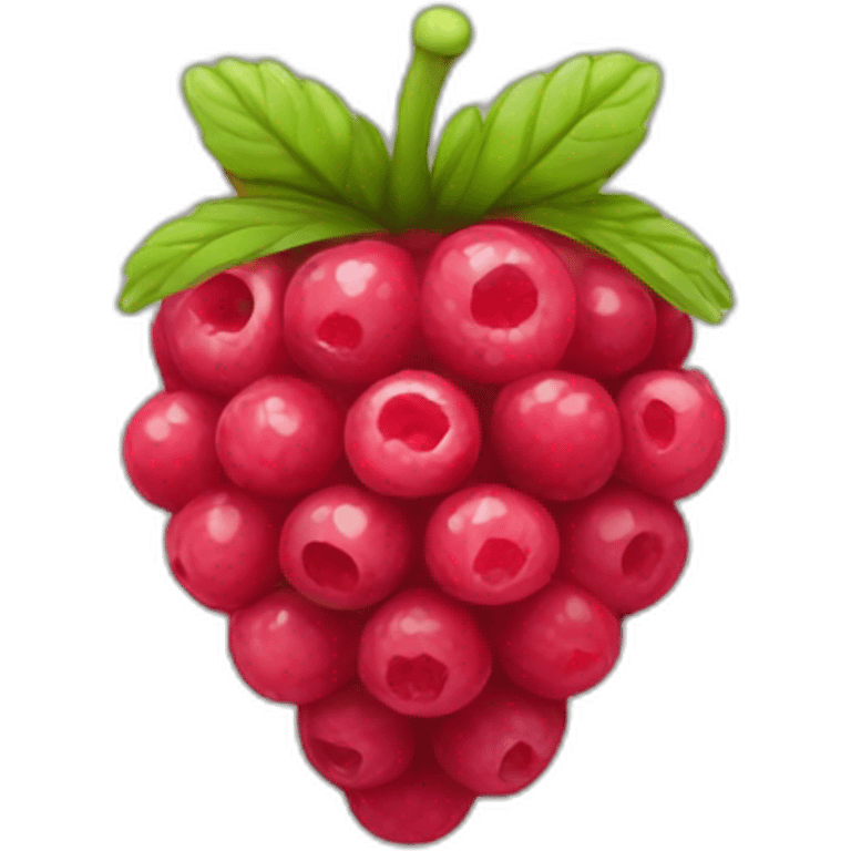 Rasberry emoji