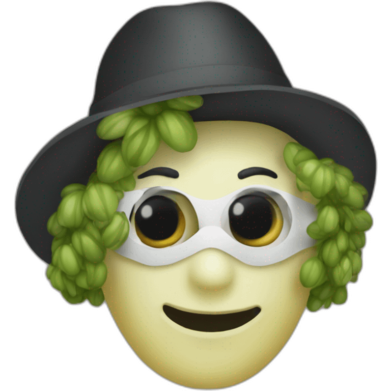 concombre masqué emoji