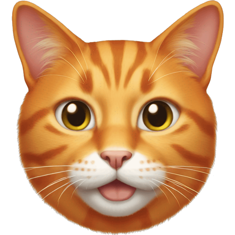 Orange cat emoji