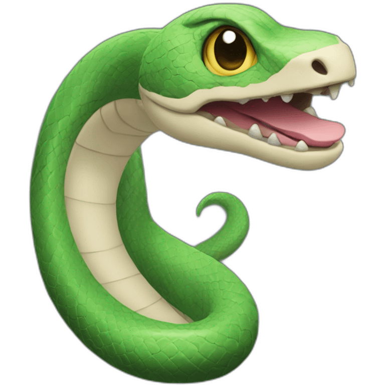 jehrome as a snake emoji