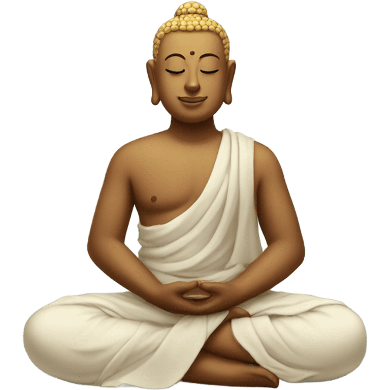 Buddha in a sarong emoji