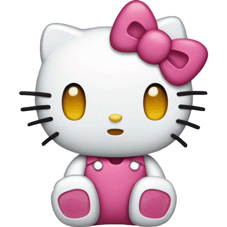 Traurige Hello kitty emoji