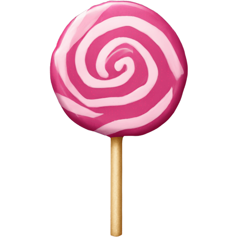 Pink lollipop  emoji