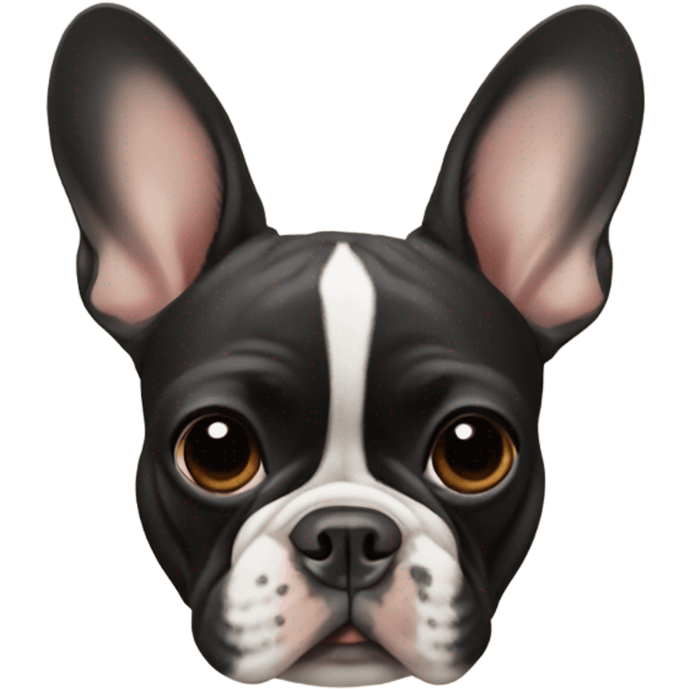 Black and Tan French bulldog and fawn French bulldogs  emoji