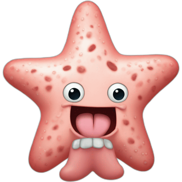 Patrick star emoji