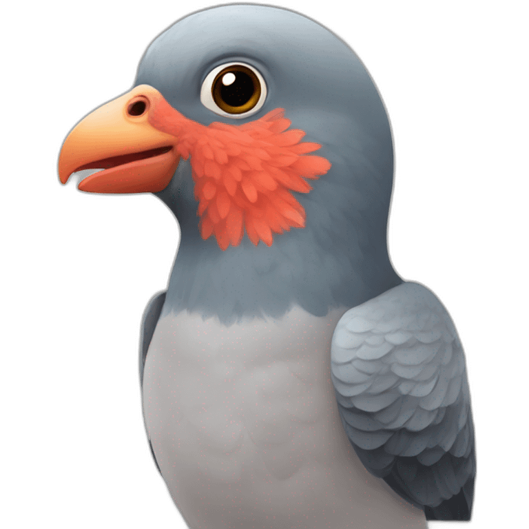 Roi des pigeons emoji