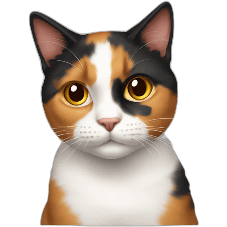 Calico cat ewtong emoji