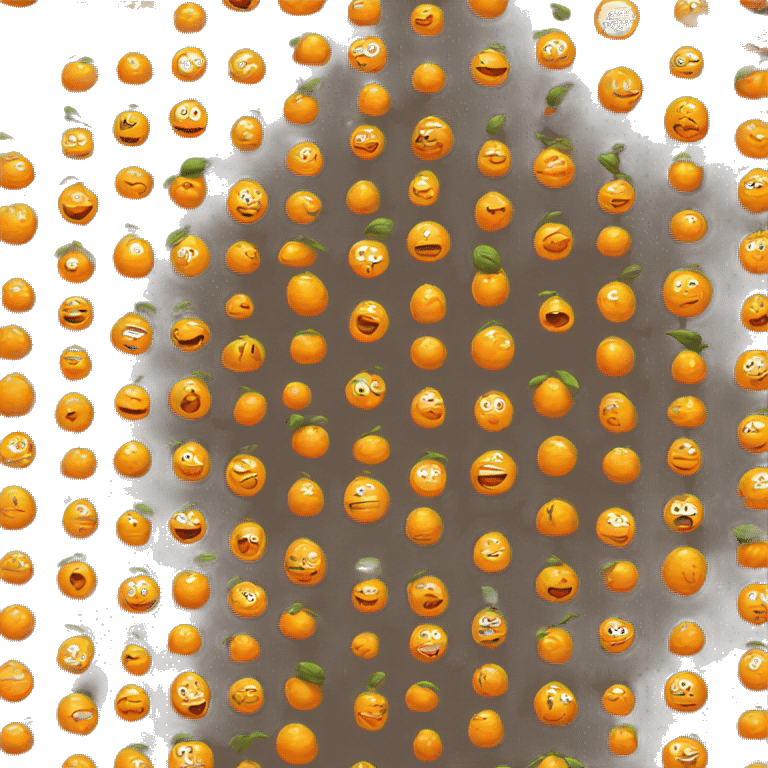 orange emoji