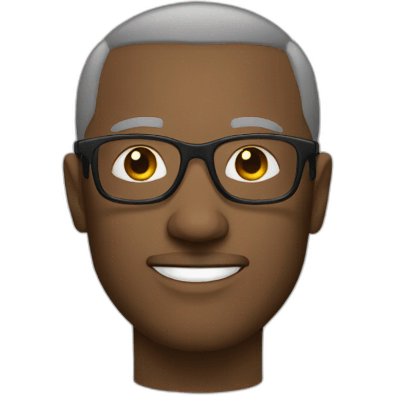 white-bold-man-wiht-glasses emoji