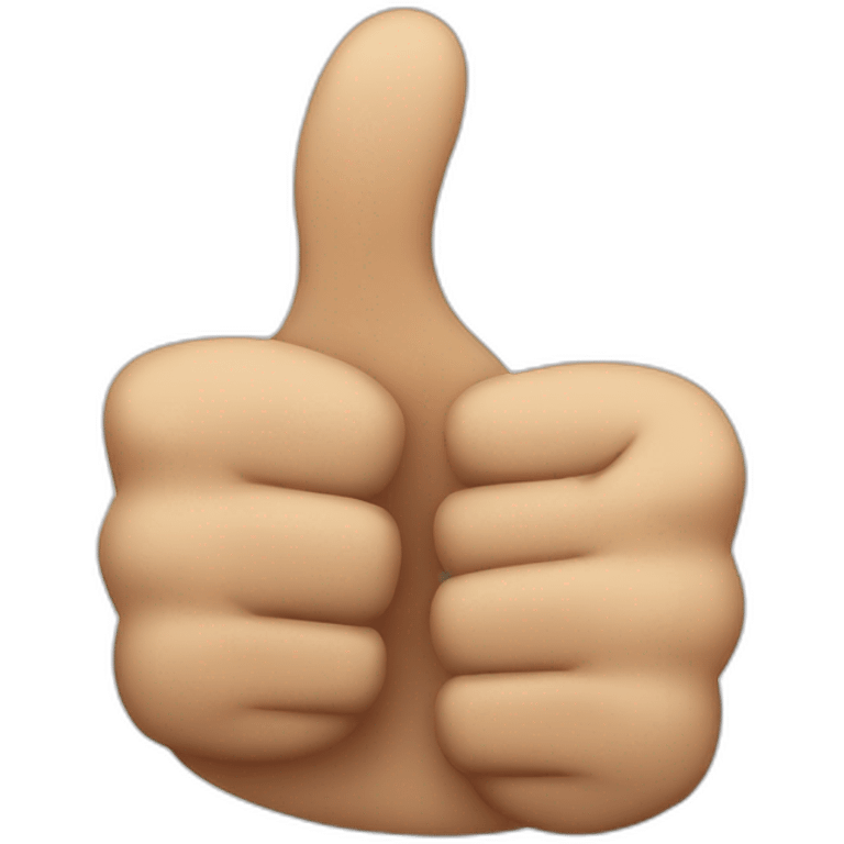 Two thumb thumbs up emoji