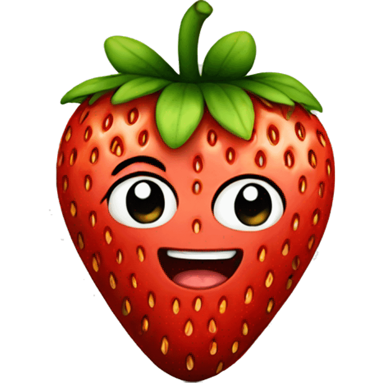 Strawberry emoji