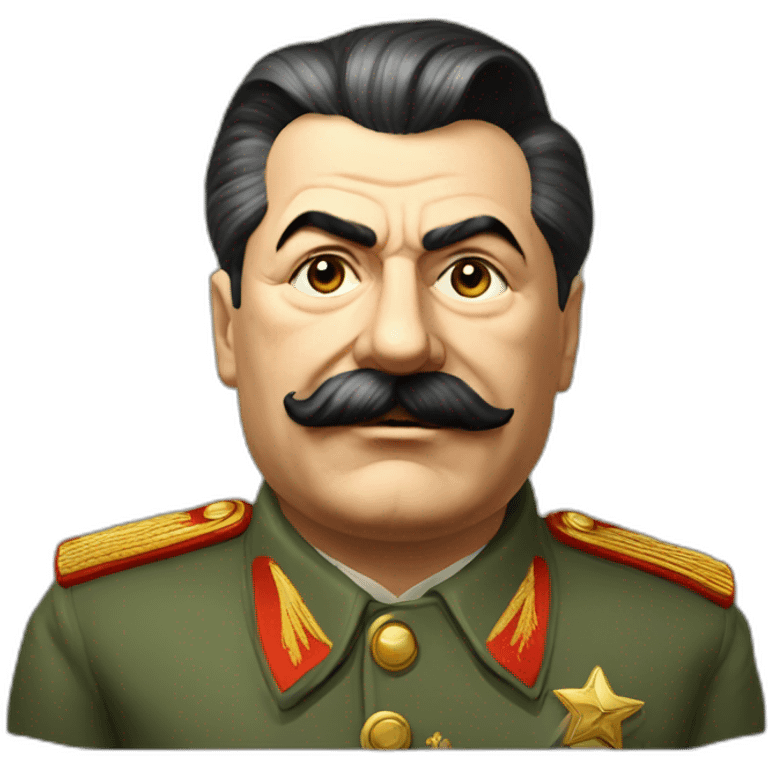 Joseph Stalin with gamepad emoji