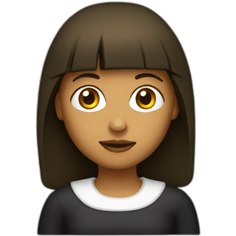 Lisa-black emoji