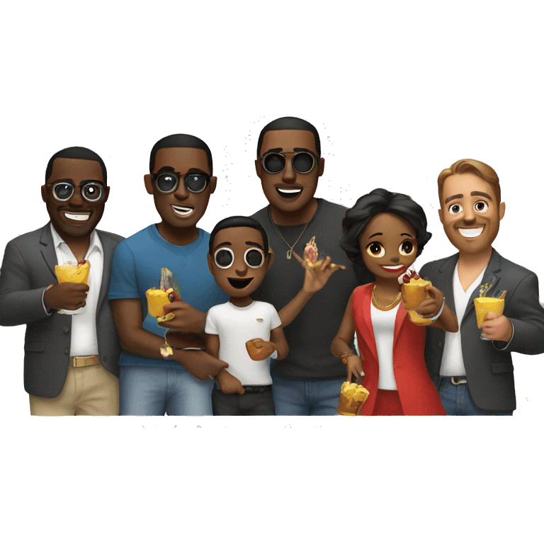 Diddy party emoji