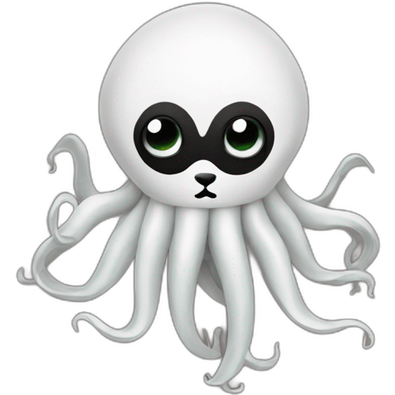 Squid panda in one face emoji