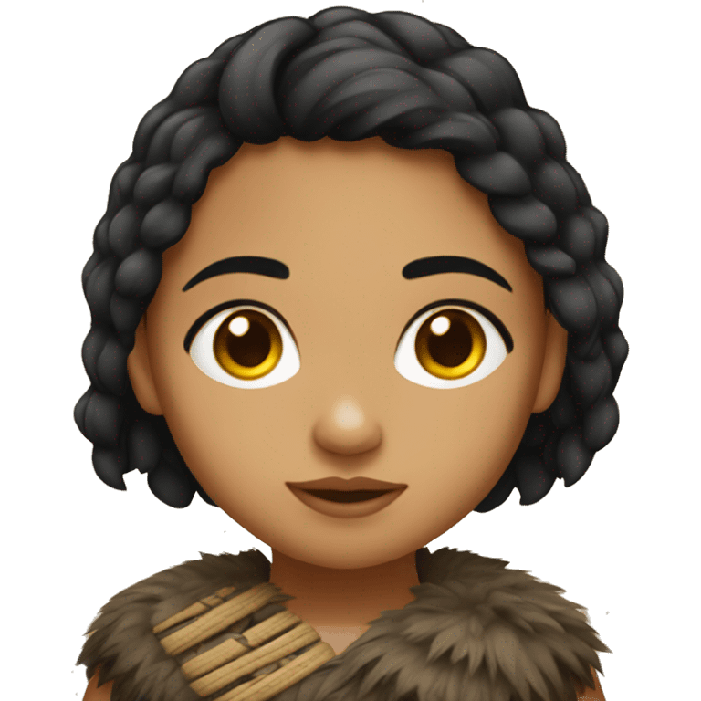 Māori girl emoji