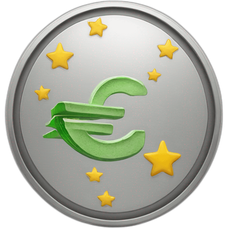 Billet euros emoji