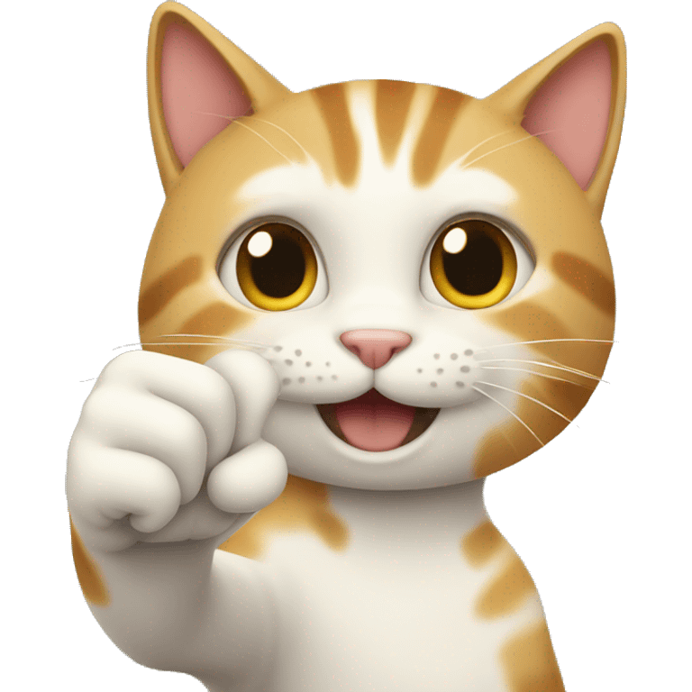 cat thumbs up emoji