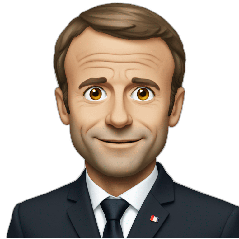 Emmanuel Macron emoji