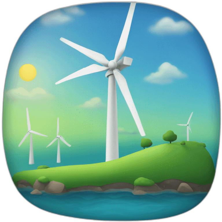 wind energy emoji