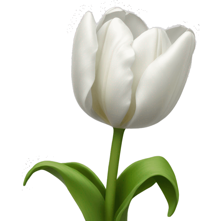 White tulip emoji