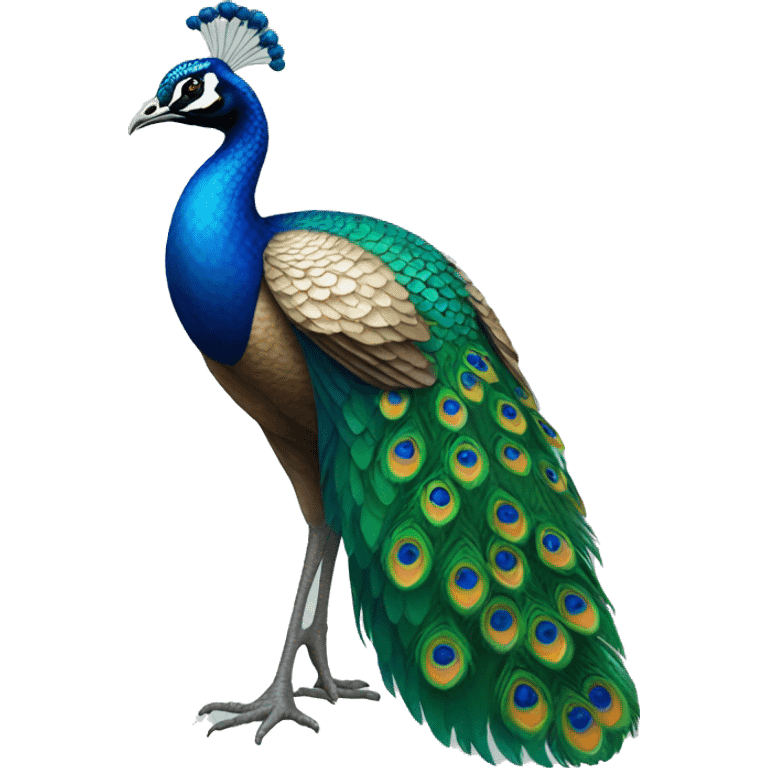 peacock emoji