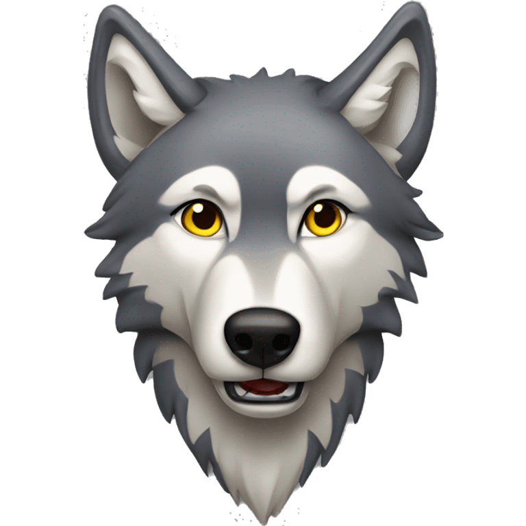 Wolf’s mating season  emoji