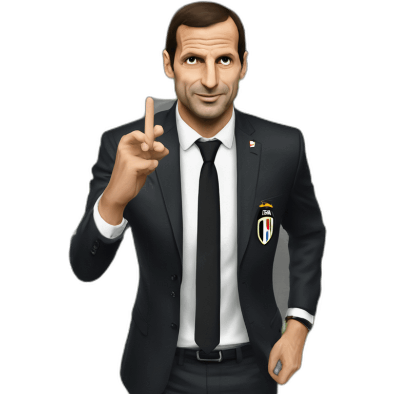 allegri， Juventus， italy emoji