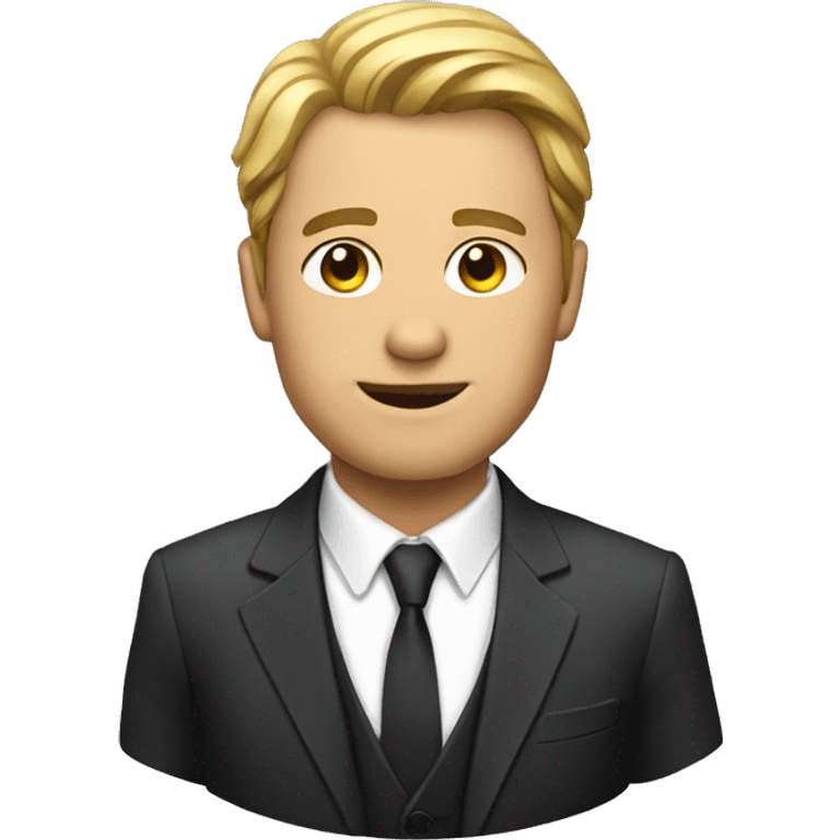 man in suit emoji