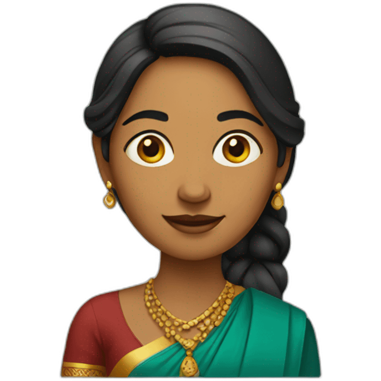 indian woman emoji