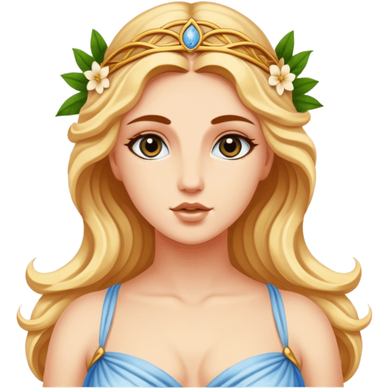 Greek goddess Aphrodite emoji