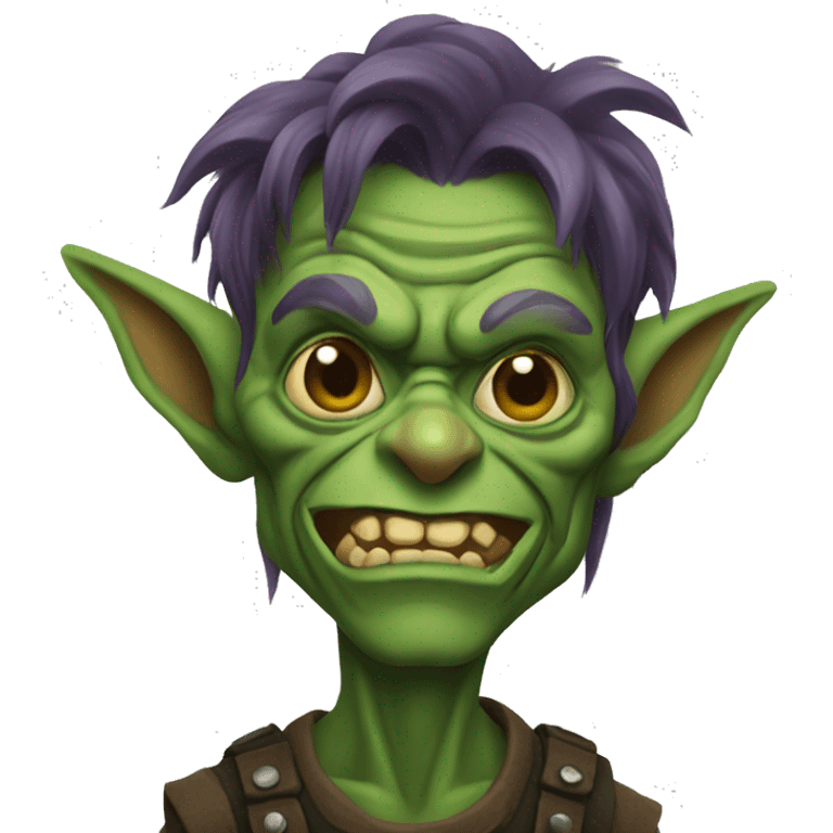 green skin goblin  emoji