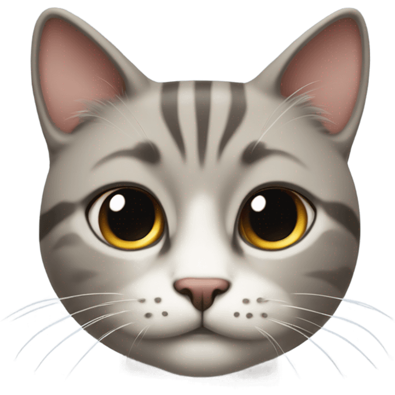 Autistic cat emoji