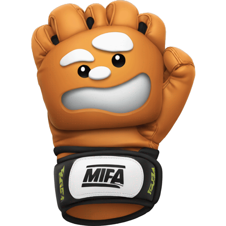 mma glove emoji