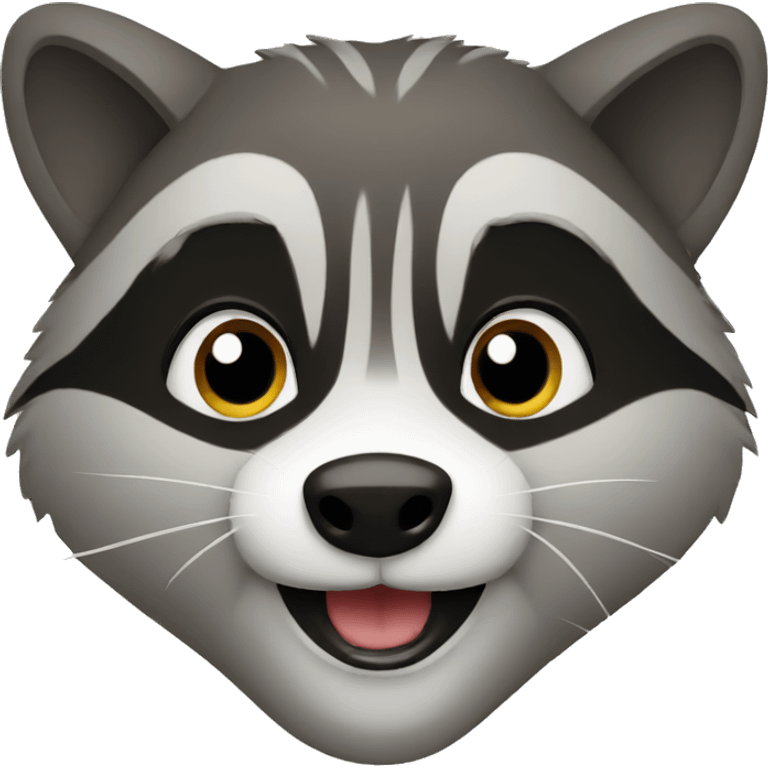 Racoon emoji