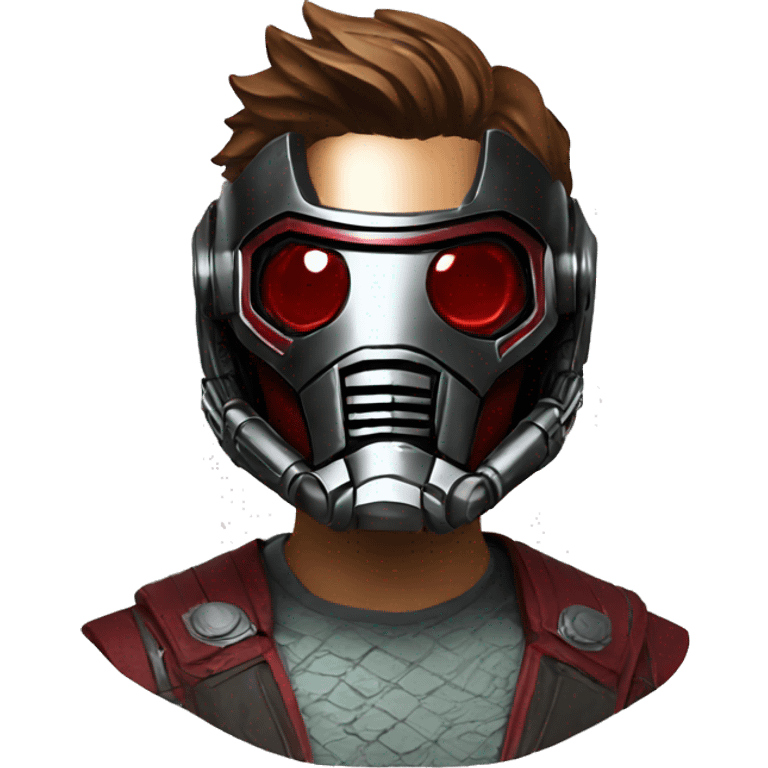 star lord, mask emoji