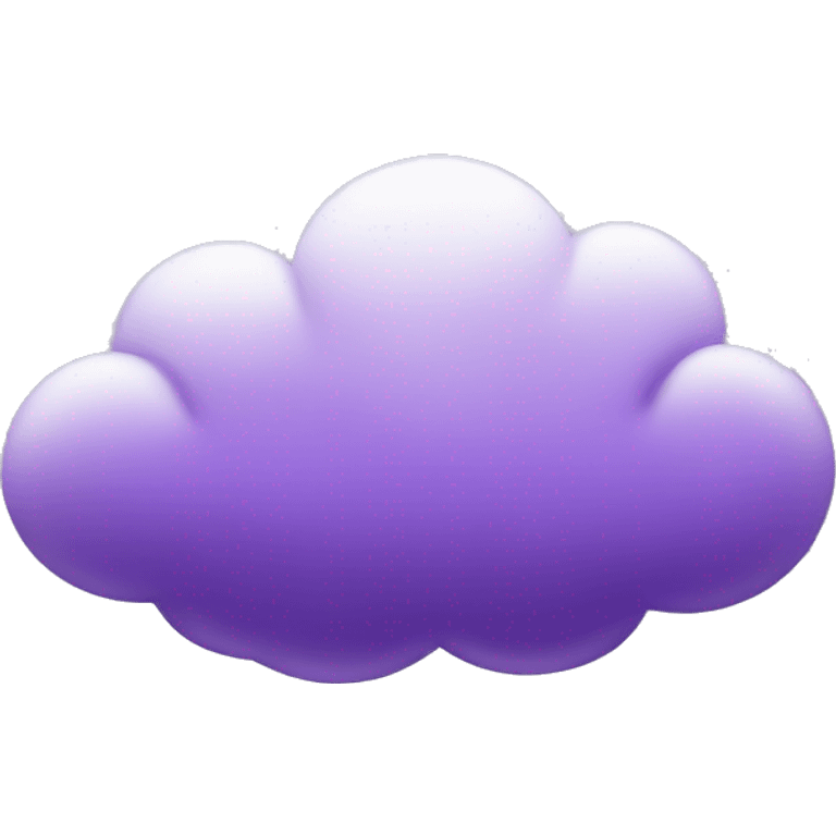 purple cloud emoji