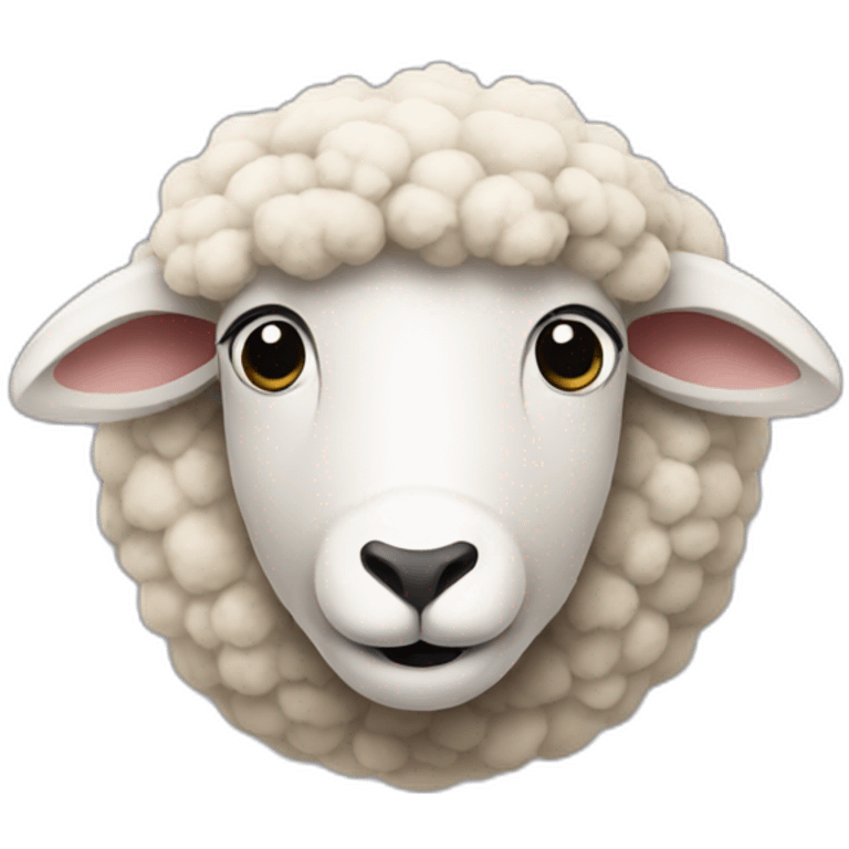 sheep eating emoji