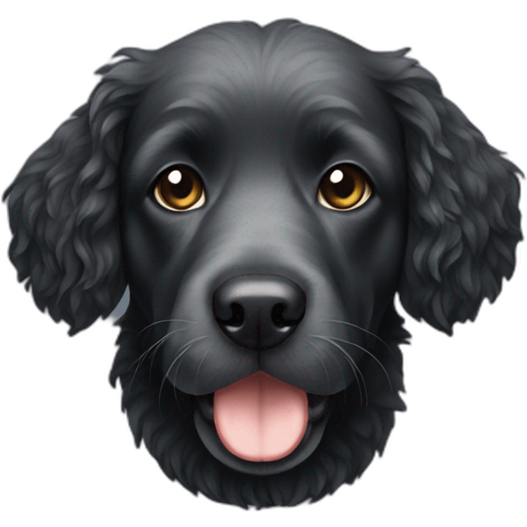 black water dog emoji