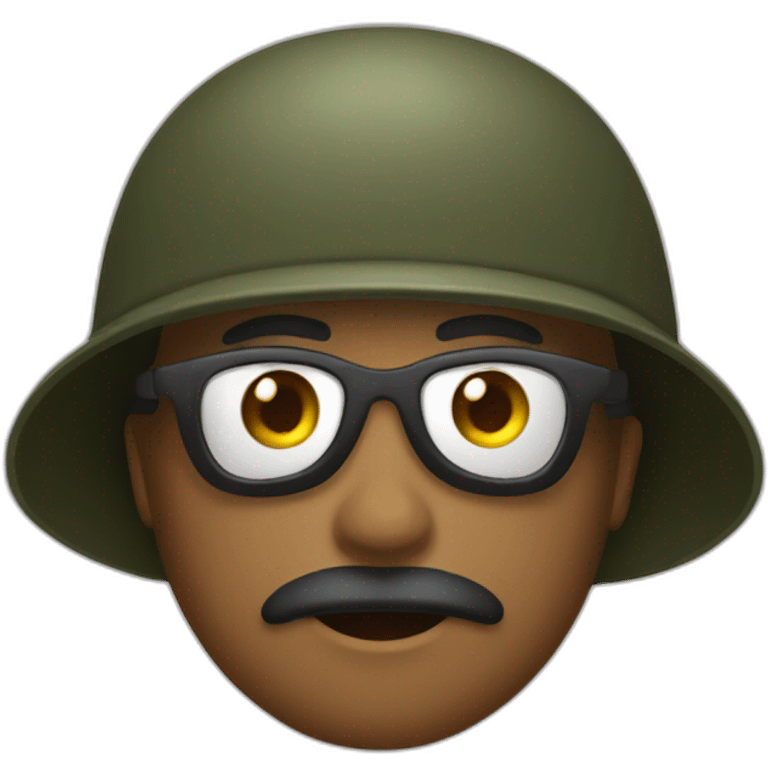 Mouche militaire emoji