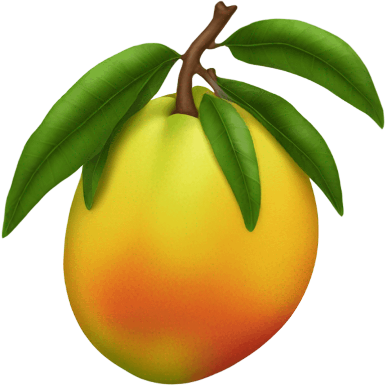 Realistic Mango mango mango  emoji