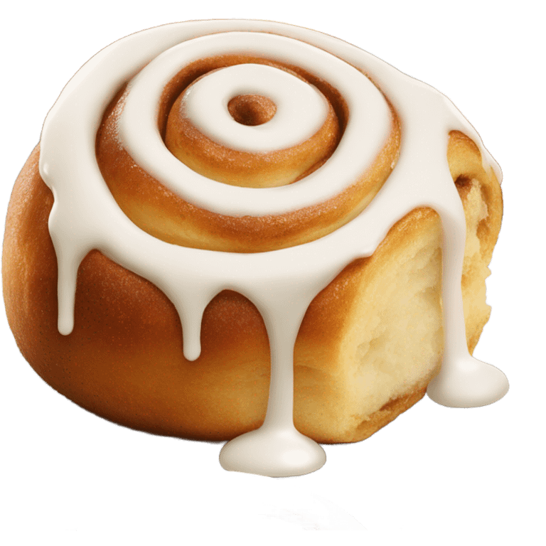 yummy cinnamon roll emoji