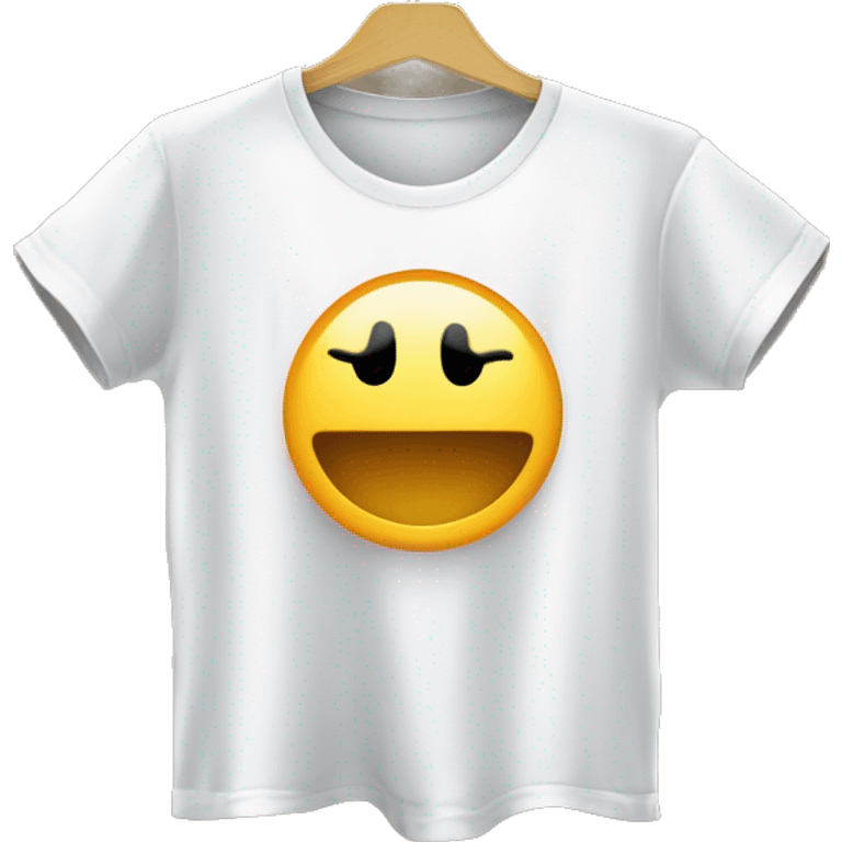 t-shirt hang on a hanger rail. Wet clothes hanging on a veranda





 emoji