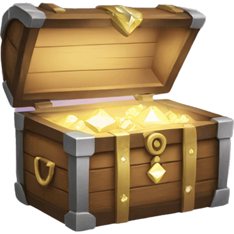 chest with diamonds inside emoji