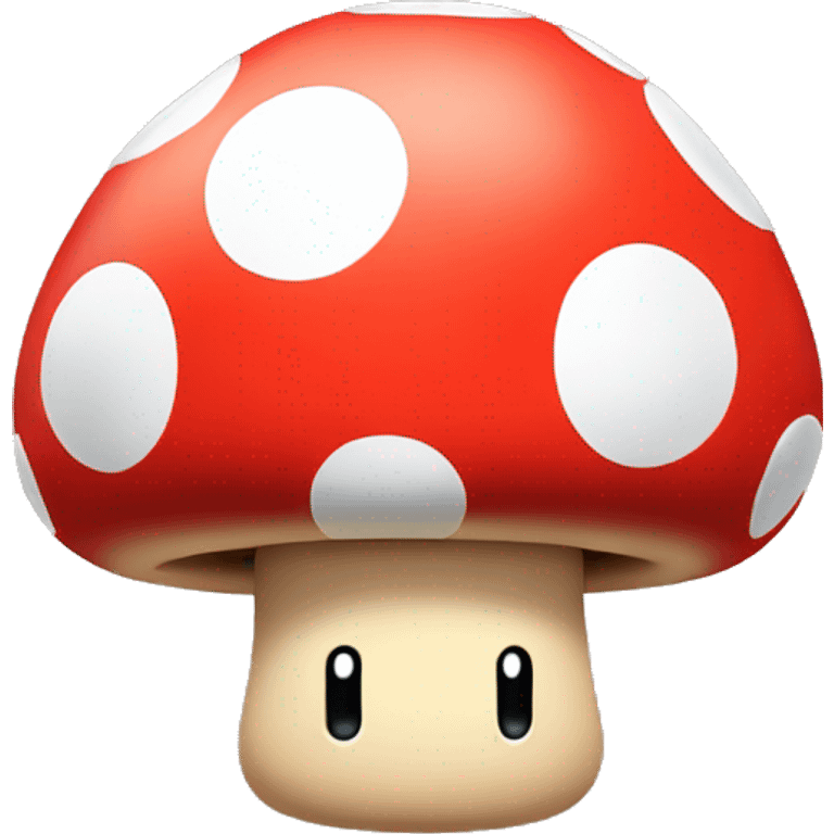 Mario mushroom power up  emoji