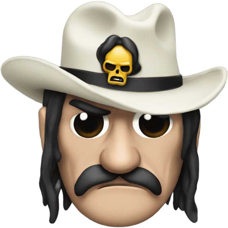 lemmy Melting and crying face emoji