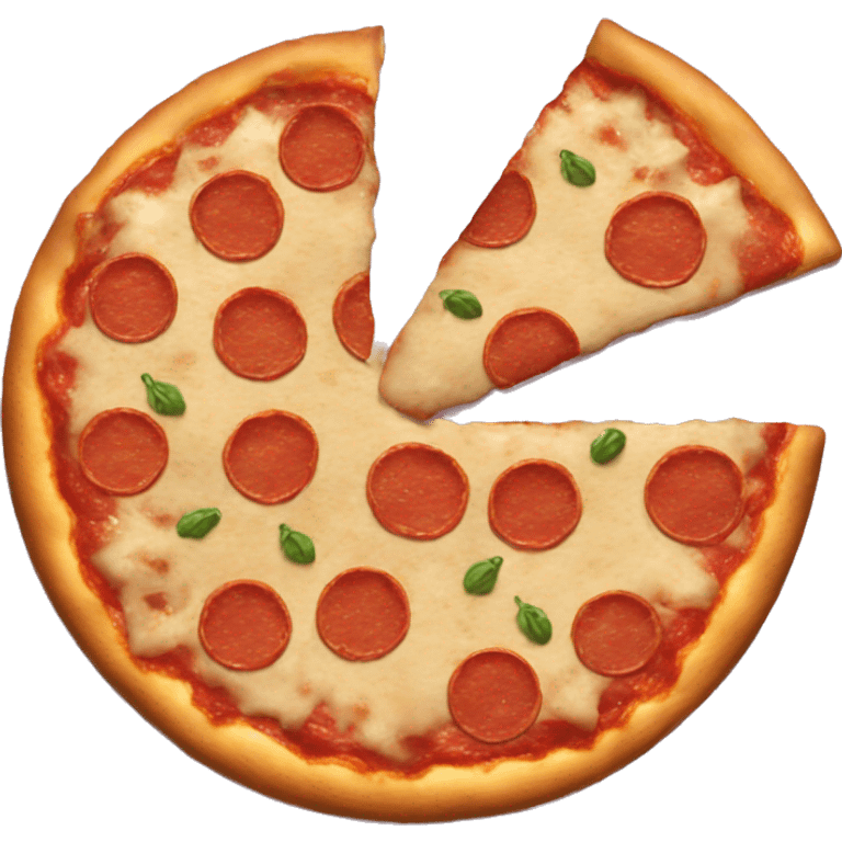  🤔 emoji but it's made of pizza  emoji