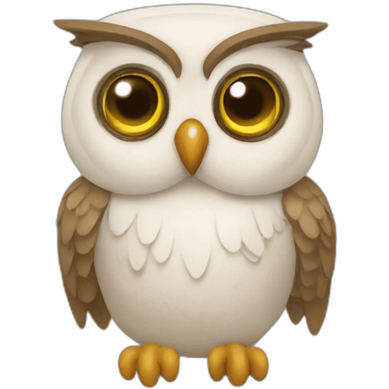 owl athenian emoji