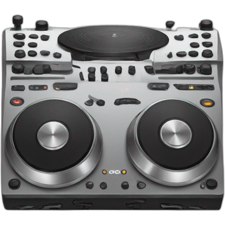 DJ controller  emoji